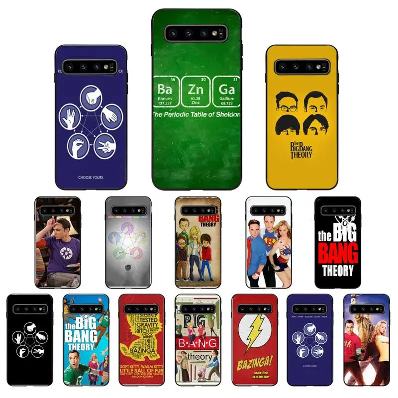 Maiyaca Теория большого взрыва шикарный милый чехол для телефона Samsung Galaxy S10 Plus S10E S20