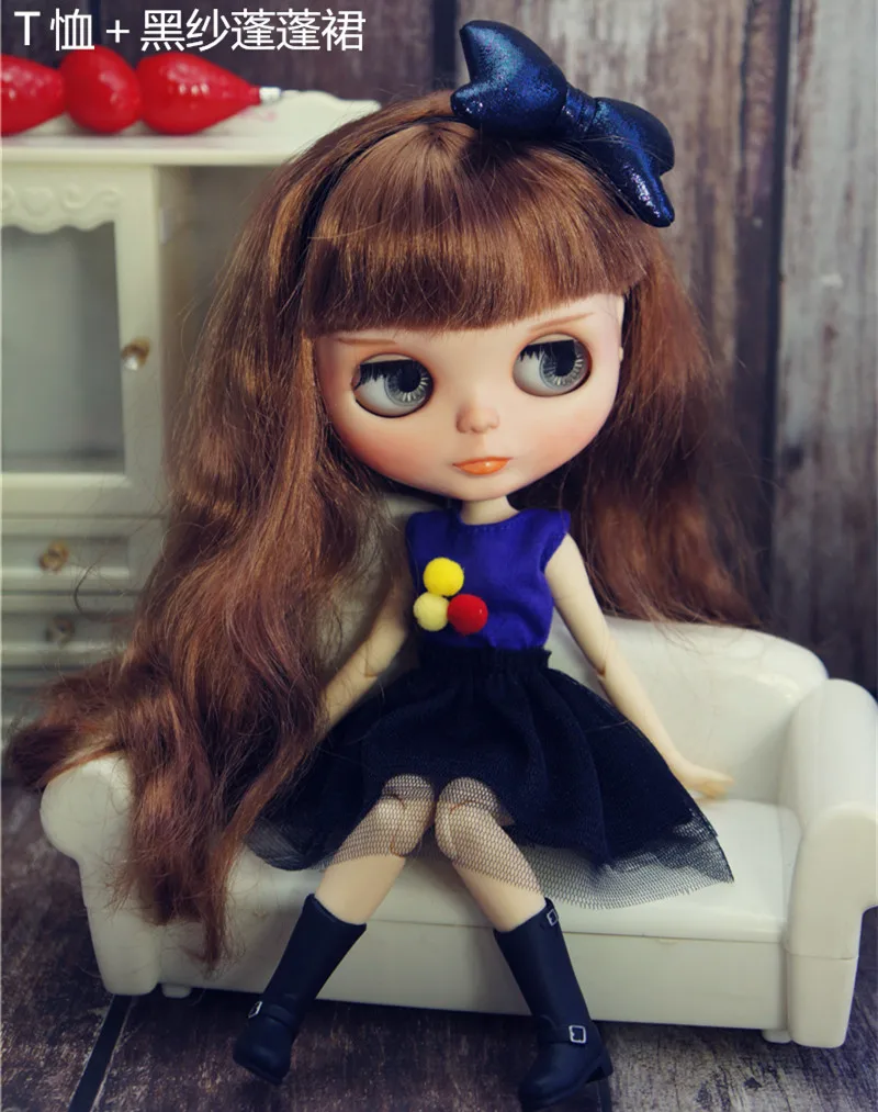 Одежда ручной работы для кукол Blythy юбка-пачка модная одежда Blythe детская игрушка