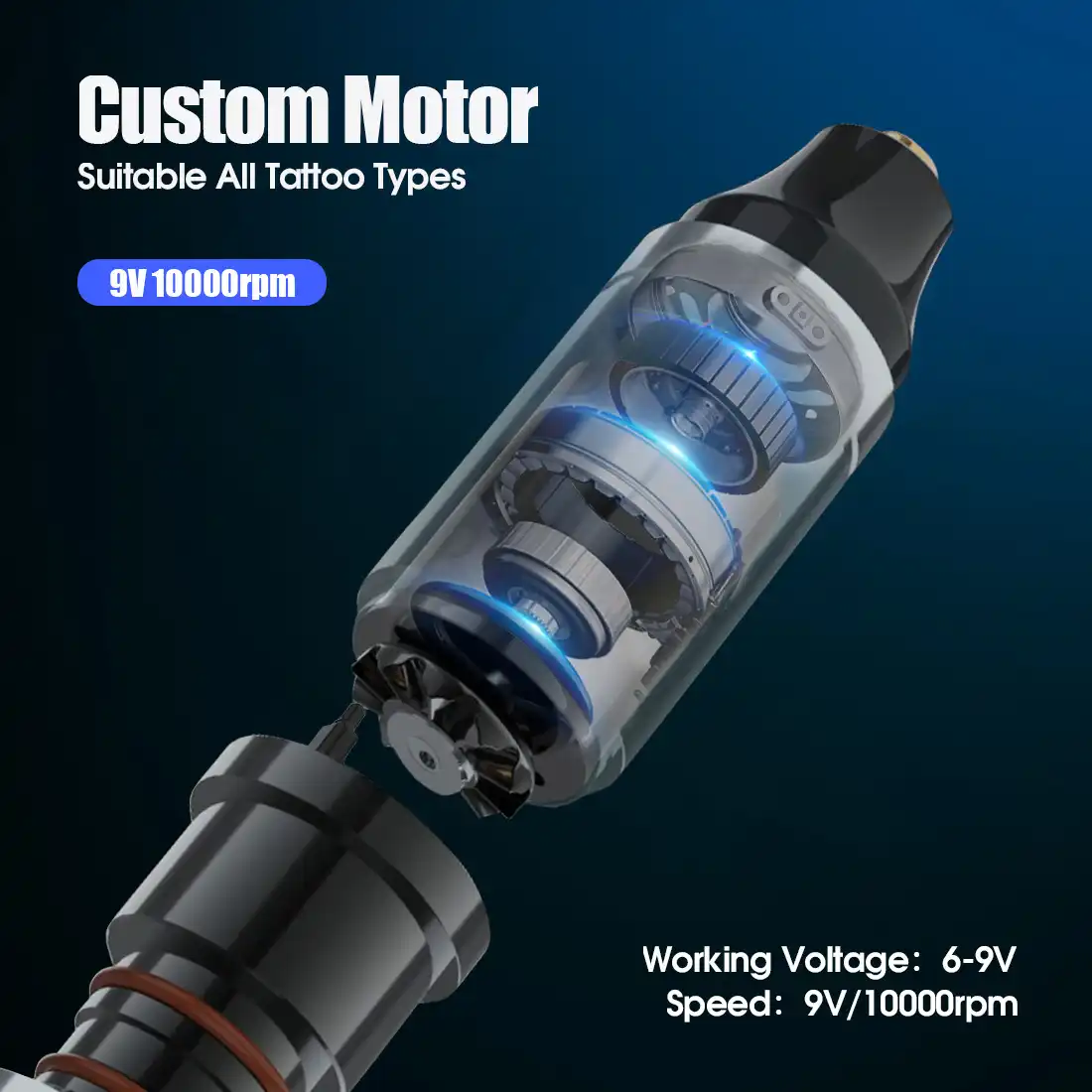 Leistungsstarke Dragonhawk Einstellen Lange Hub Tattoo Gun Maschine Stift Permanent Make Up Rotary Tattoo Stift Maschine Tattoo Werkzeuge Tattoo Guns Aliexpress