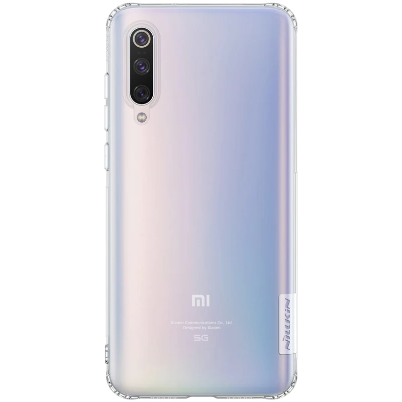 Прозрачный Чехол для Xiaomi Mi 9 Pro 5G NILLKIN натуральный ТПУ, прозрачный мягкий чехол на заднюю панель для Xiaomi Mi 9 Pro 5G Global - Цвет: Прозрачный