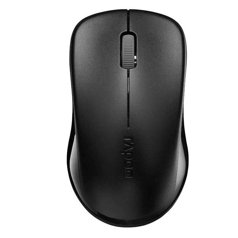 Rapoo 2.4 Г USB Оптическая Беспроводная Мышь с inivisble двигателя Эргономичный Бесшумная