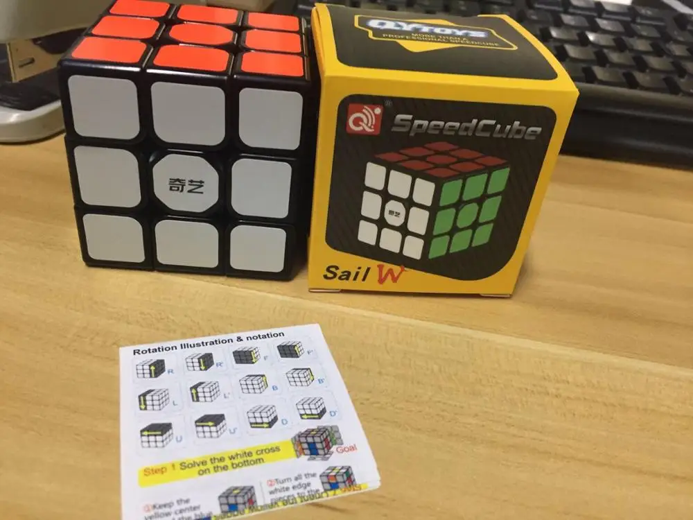Qiyi 3x3x3 куб профессиональный 5,7 см скоростной куб для кубика-пазла Neo Cubo Magico стикер для детские образовательные игрушки