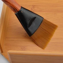 Чайная щетка кунг-фу чайная Щетка Горячая Распродажа подметальный инструмент деревянная чайная щетка аксессуары деревянная кунг-фу щетка для чайника