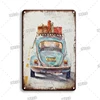 Evil Poster Decor Vintage Car Metal Plaque Tin Sign Retro Garage Wall Decor Metal Plate Shabby Chic Room Decoration Wall Sticker ► Photo 3/6