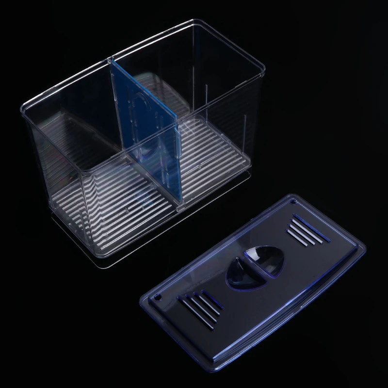 Инкубатор для аквариума аквариум прозрачная разделительная коробка разведение кормления инкубатория чехол L69B