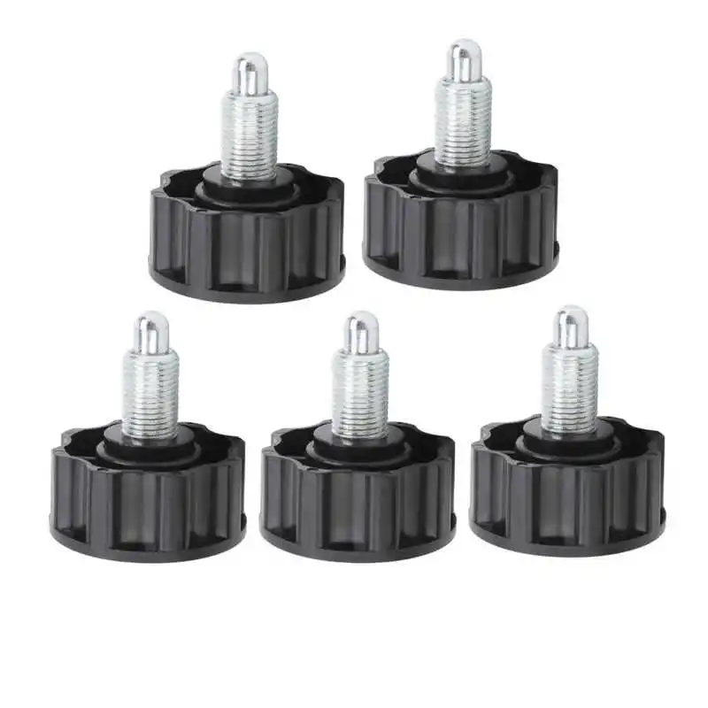 5 Pcs M16 Spinning Bike Pull Pin Spring Knob Replacement Parts for Fitness Equipment Pin Spinning Bike