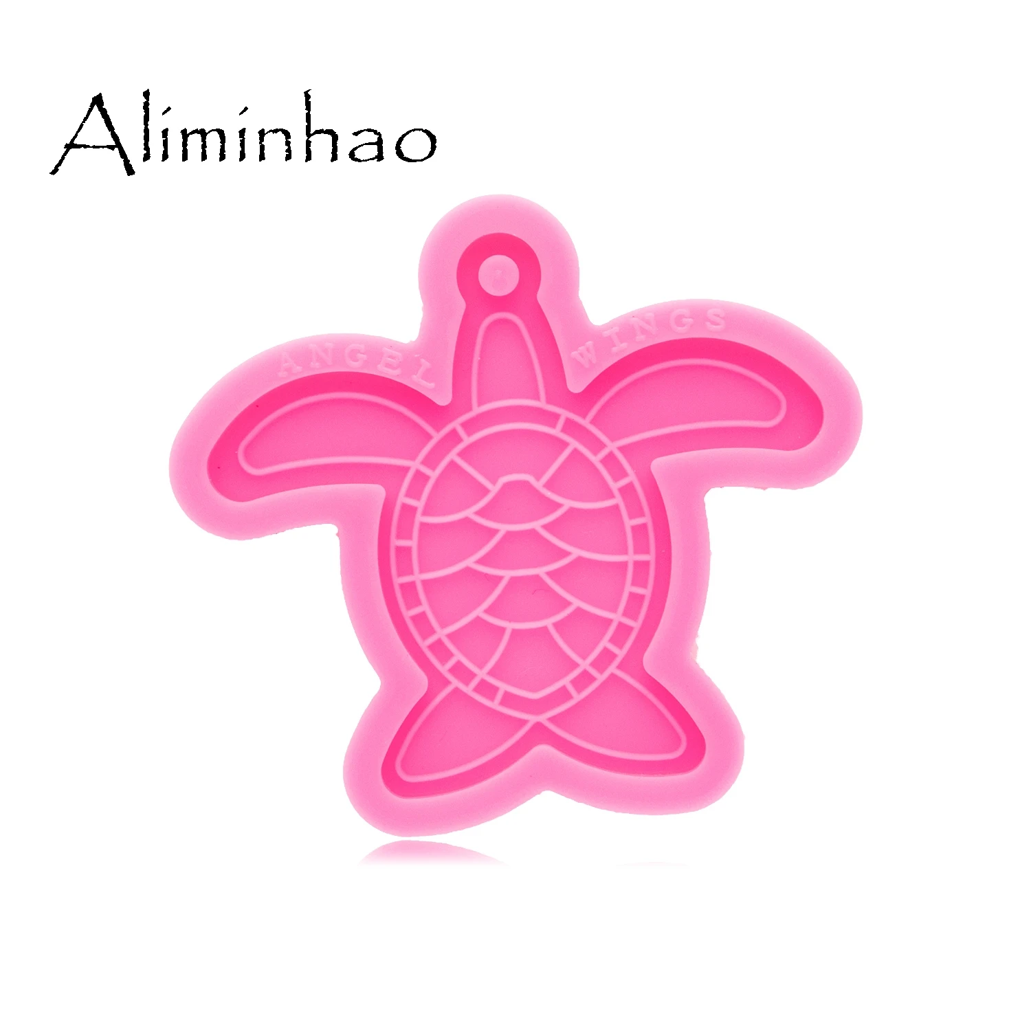 

DY0586 Shiny Glossy Tortoise Making Keychain - Polymer Clay Mould - Mold Resin Craft Necklace - Epoxy Jewellery Silicone Mold