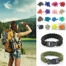 50 шт./лот 3/" изогнутая боковая пластиковая пряжка 10 мм широкий Открытый Кемпинг Пешие прогулки Паракорд Браслет Пряжка рюкзаки аксессуар