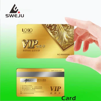 

Custom print VIP card size 85.5mm* 54mm customized printed magnetic PVC professional design