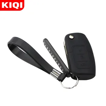 

Silicone Car Key Cover Case Phone Holder Card Keychain for Ford Fiesta Focus 2 Ecosport Kuga Escape Folding Key Case 3 Buttons