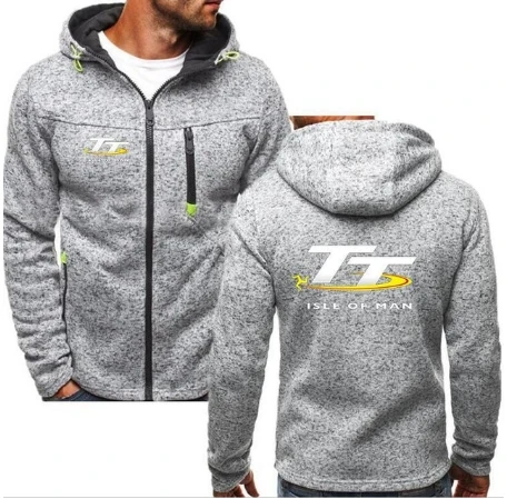Бренд Топ Isle of Man TT Толстовка для мотоциклистов команды мужчин для TT толстовки Kawasaki повседневные мужские на молнии AKRAPOVIC толстовки F