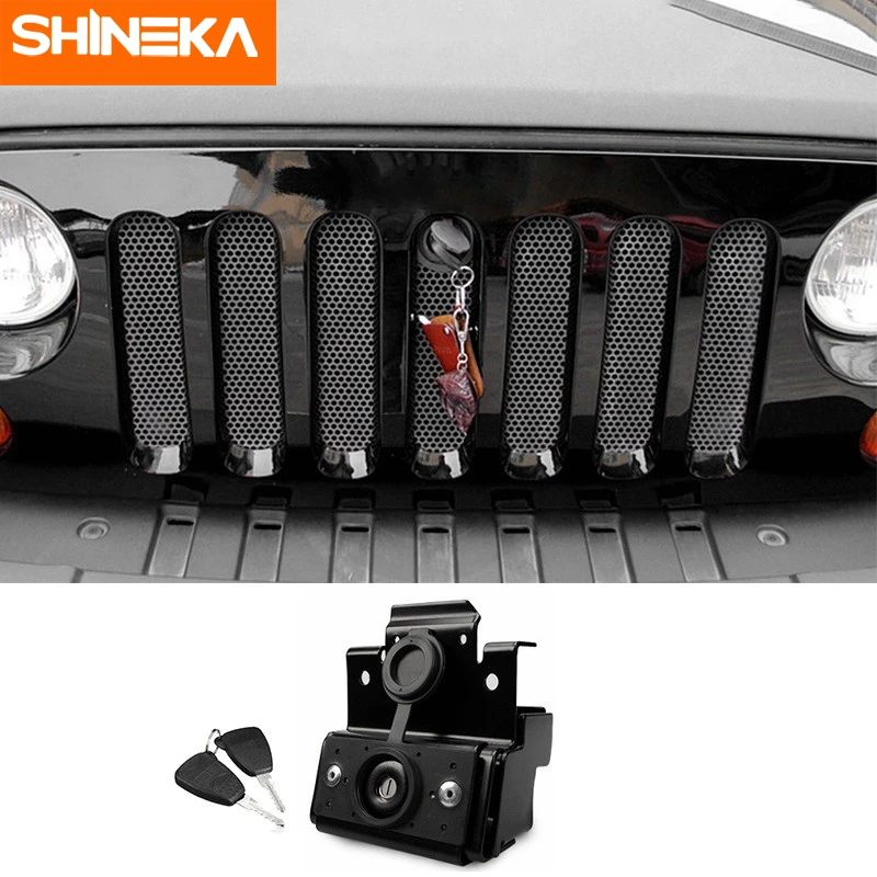 Locks & Hardware For Jeep Wrangler Jk 2007-2017 Car Anti-theft Hood Latch  Catch Engine Cover Lock Match Key For Jeep Wrangler Jk - Locks & Hardware -  AliExpress