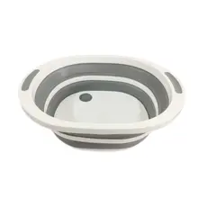 Многофункциональная Складная тарелка, кухонная складывающаяся разделочная доска, корзина для овощей, ситечко для мытья чаша-дуршлаг, сливная раковина