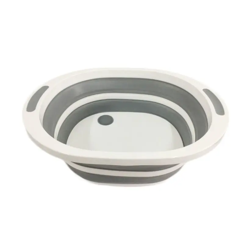 

Multifunction Collapsible Dish Tub Kitchen Folding Cutting Board Vegetable Basket Washing Strainer Colander Bowl Drain Basin