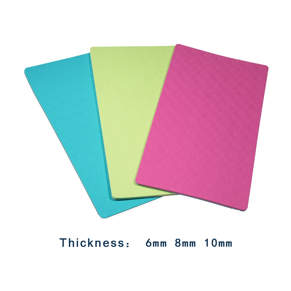 Yoga Knee Pad Cushion 6/8/10MM Anti-Slip Protect Wrist Elbows Gym Fitness Equipment High Quality Fast Delivery Random Color Ship