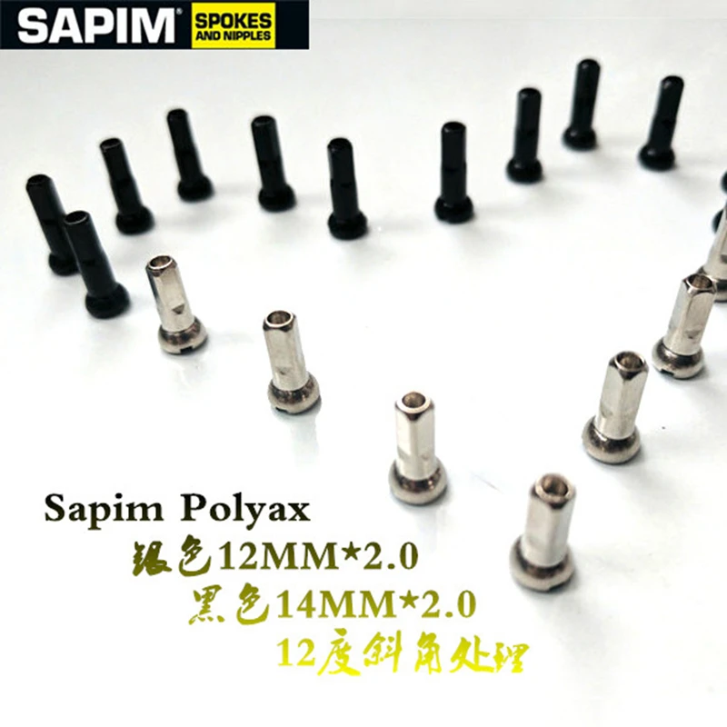 Латунь Материал 14 мм Длина SAPIM ниппели спицы Диаметр 2 0 для 14G дорожный