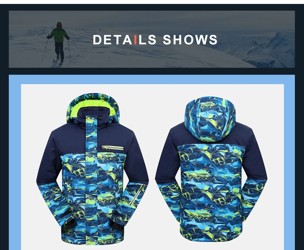 boys ski coat