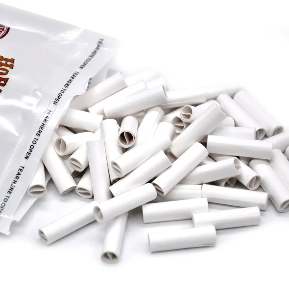 1 Pack 150Pcs Hornet Hand-rolled Cigarette Paper Per Rolled Tips Natural Prerolled For Cigarette Rolling Paper 6MM