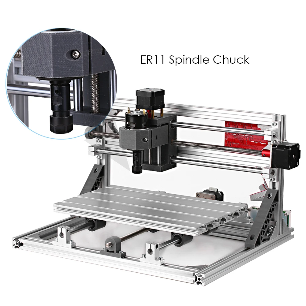 Обновленная версия CNC 3018 GRBL управления DIY Мини CNC машины рабочей области 300*180*40 мм