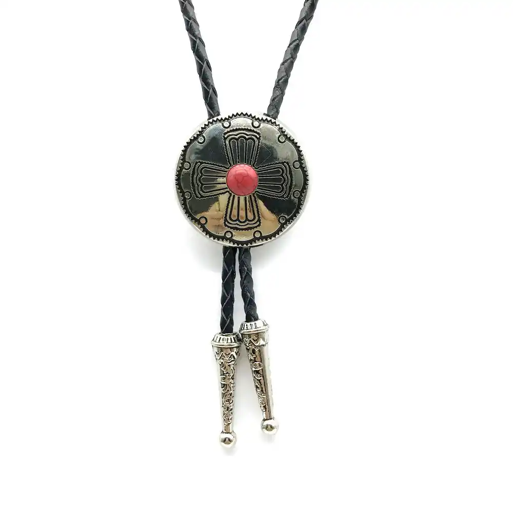 American Original Native American Retro Cross Pine Zinc Alloy