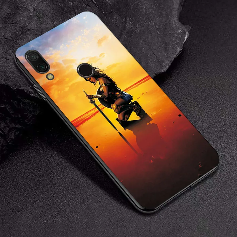 TPUBLK537 Черный ТПУ чехол для телефона Marvel для Xiaomi Redmi Note 7 6 8 Pro Чехол для Xiaomi Redmi 5 Plus задняя крышка Fundas Redmi 6A 7A 5A чехол - Цвет: TPUBLK537