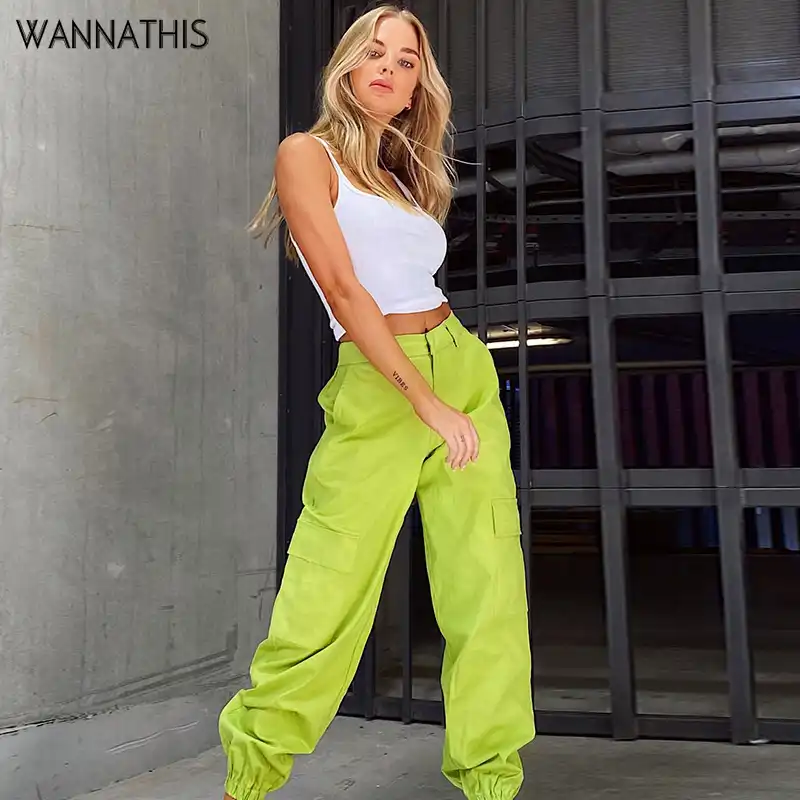 womens tapered cargo pants