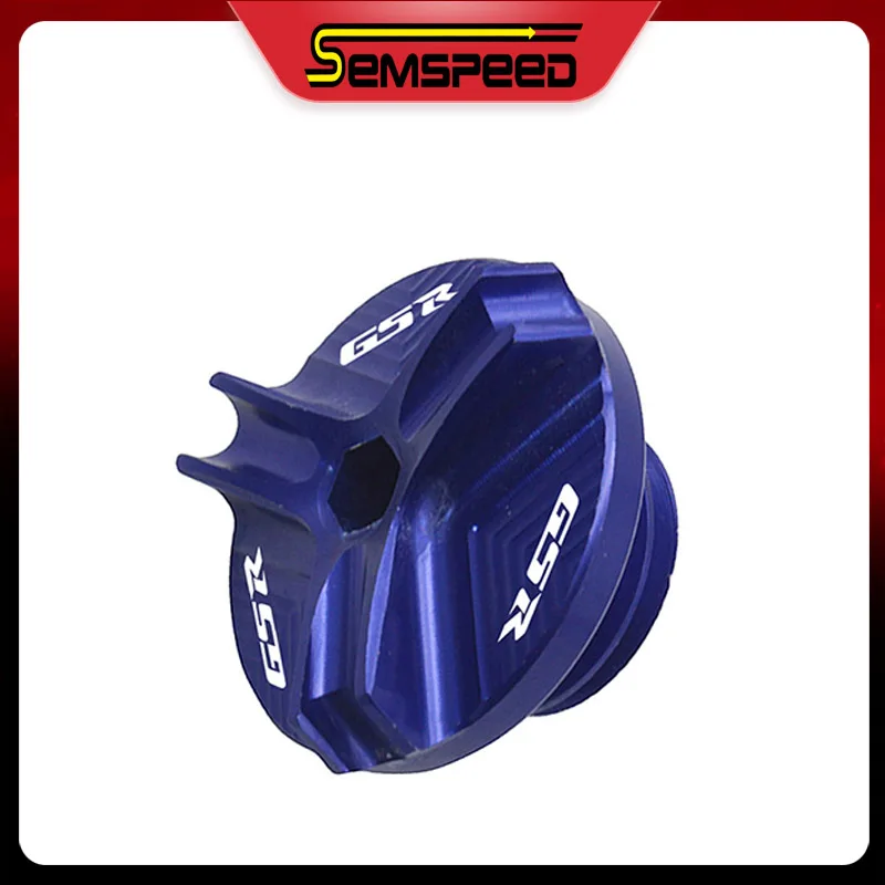 Крышка Масляного наполнителя для SUZUKI GSR 250 250F 250S 400 600 750 SEMSPEED крышка дренажной