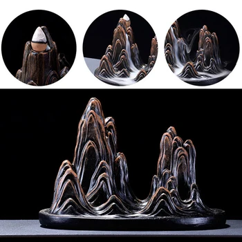 

Resin Incense Burner Alpine Flowing Water Without Incense High Quality Brand New 2020 Home Decor