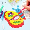 Máscara de pintura de animales de dibujos animados para niños, mascarilla DIY de Color para guardería, grafiti, manualidades artísticas de juguete, juguetes creativos de dibujo para niños, GYH, 8 Uds. ► Foto 3/6