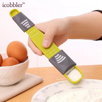 

Diet Measuring Spoons Baking Scale Measuring Milk Powder Quantitative Spoon Kitchen Adjustable Scale Measuring Metering Spoon