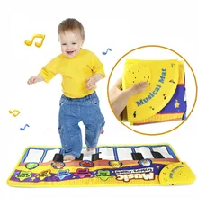70*30 см коврики пианино музыка ковры детский Сенсорный игровой коврик с инструментом звук музыкальная коврик музыка обучающие игрушки для детей