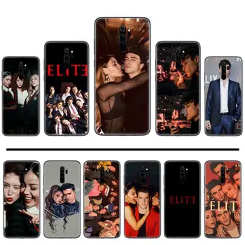 

Spanish TV series Elite Newly Arrived Soft black Luxury cool Phone Case For Xiaomi Redmi Note 4 4x 5 6 7 8 pro S2 PLUS 6A PRO