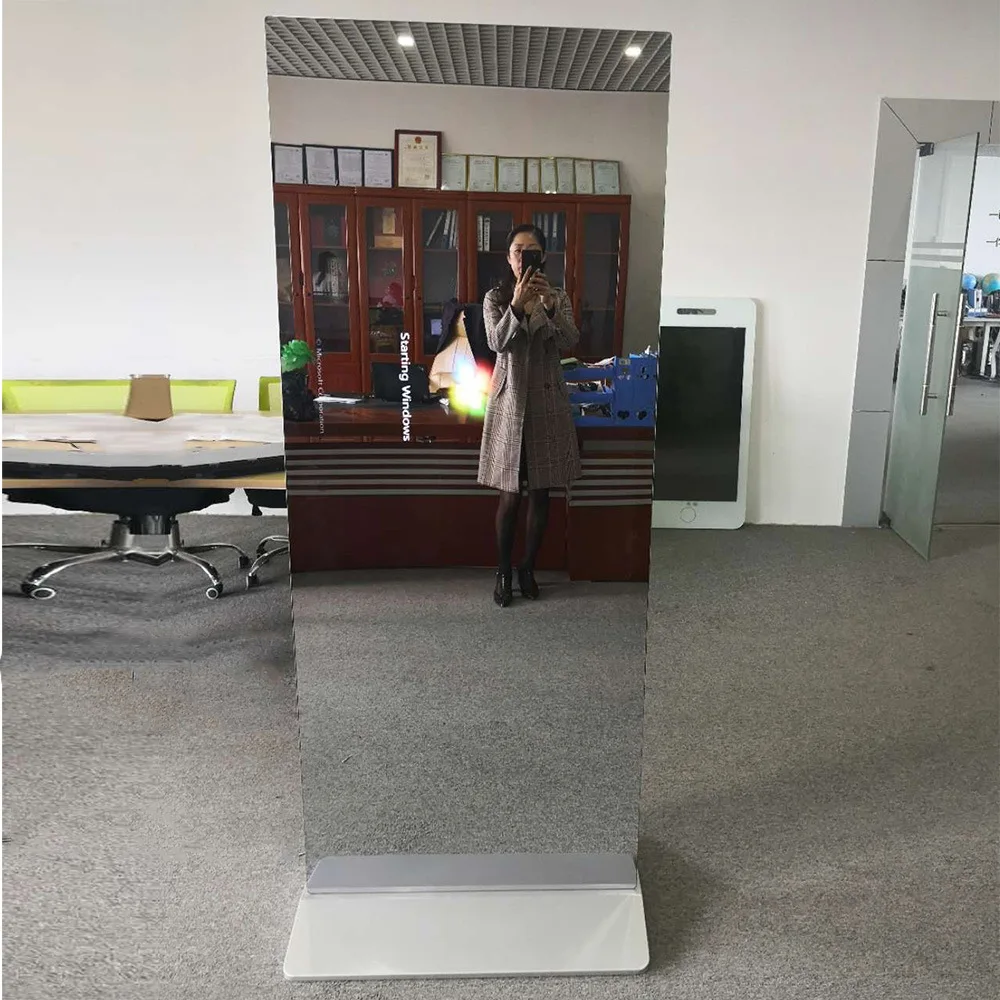 32 43 49 55 inch mirror function LCD display windows or android OS Digital Signage/ touch screen ad