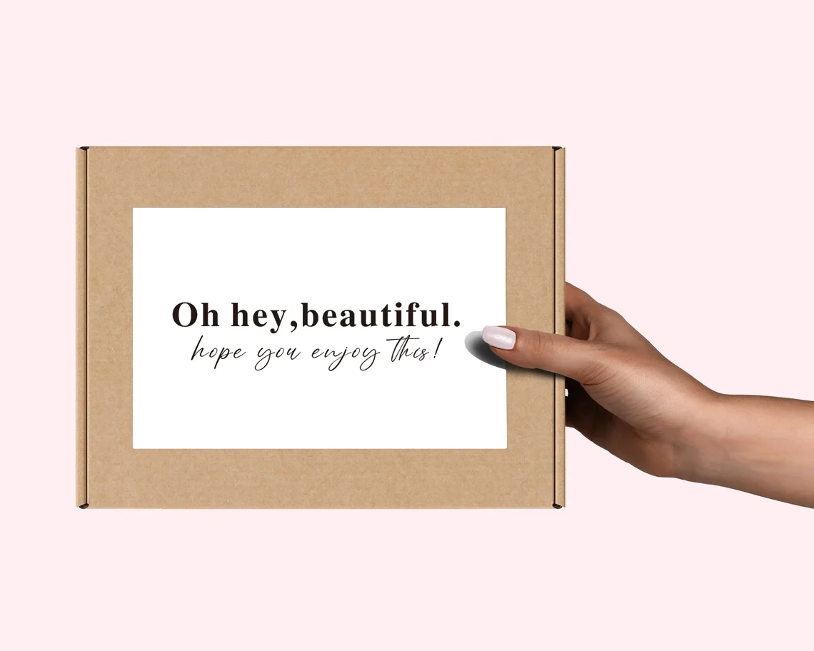 30pcs Box Sealing Stickers For Packaging Box Seal Label Printable