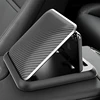 Carbon Fiber Car Phone Holder Dashboard Universal 3 to 7 inch Mobile Phone Clip Mount Bracket For iPhone XR XS MAX GPS Stand 2