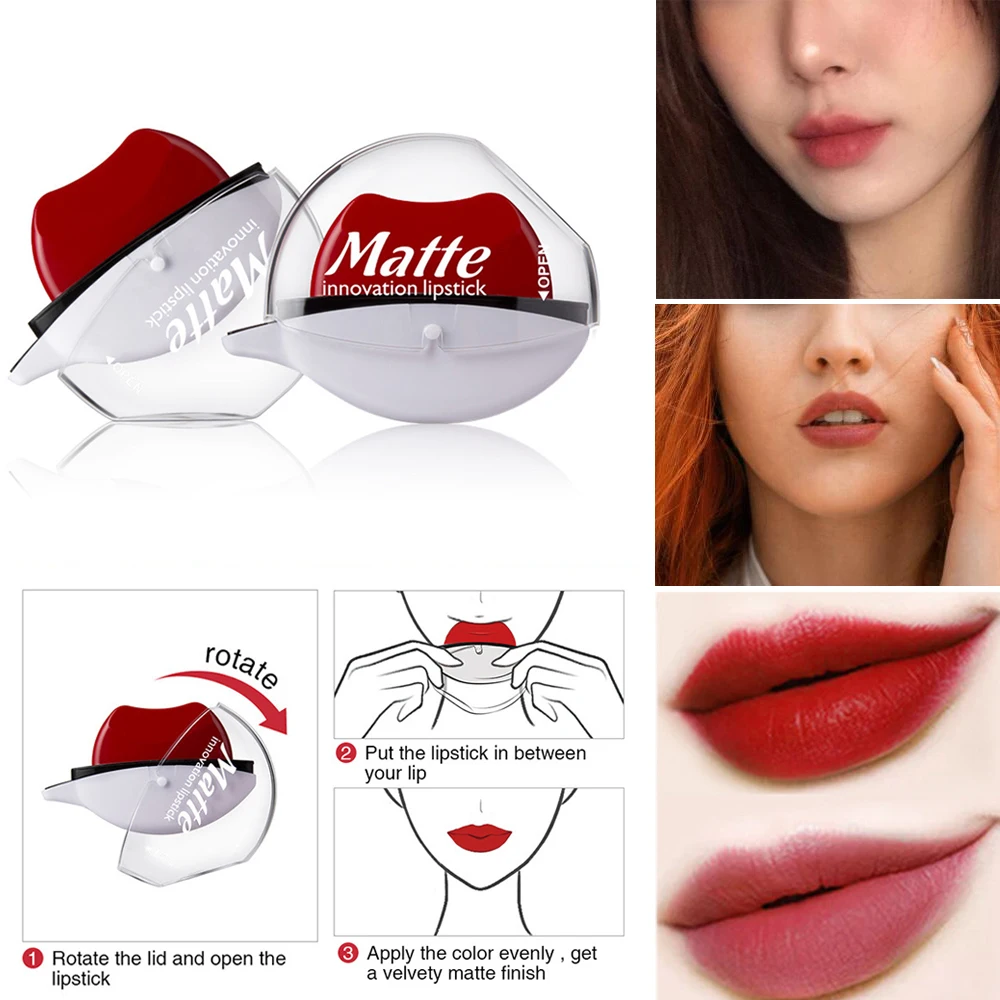 

24 Colors Lipstick Waterproof Moisturizing Lip Balm Not Fading Long Lasting Lazy Lipsticks Easy to Use Portable Lip Balm Gifts