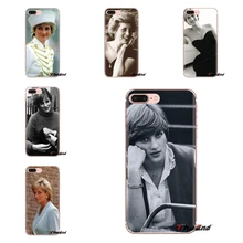 Estuche de bolsa de TPU para HTC U11 una M7 M8 A9 M9 M10 E9 deseo 630, 530, 626, 628, 816, 820G Motorola G2 G3 Diana Spencer Norfolk, Reino Unido patrón