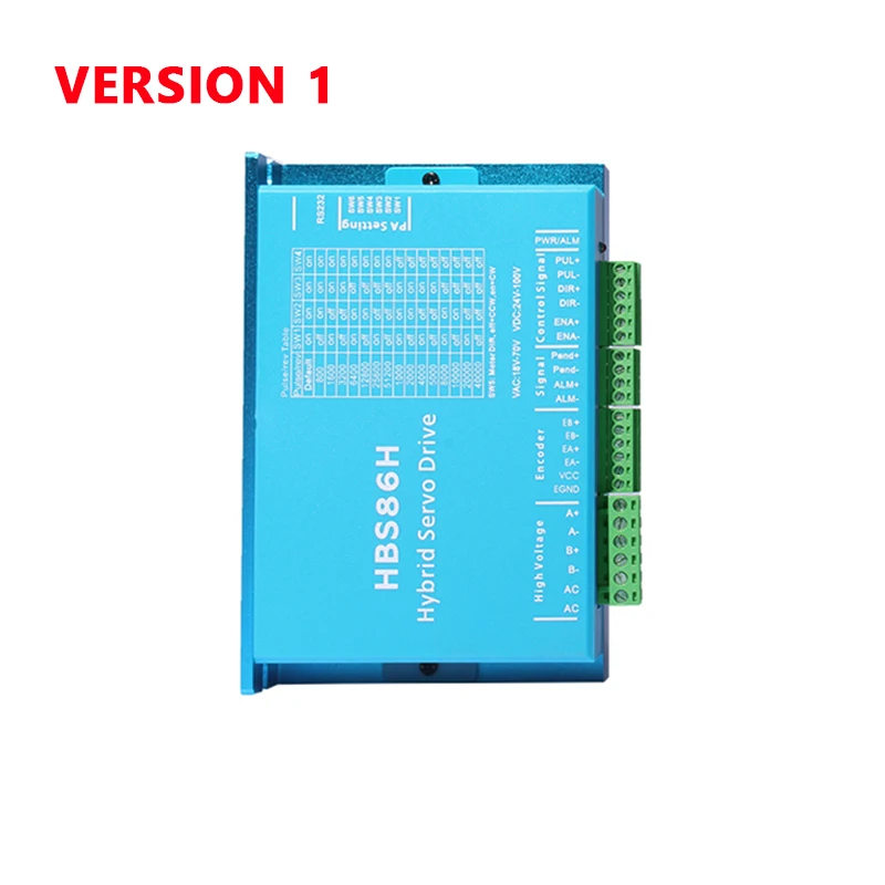 Nema 34 Stepper Motor Driver 4.5nm 86HSE4.5N+HBS86H Closed-loop Hybrid stepper drive/DL86 High Performance Stepper Drive 2 Phase