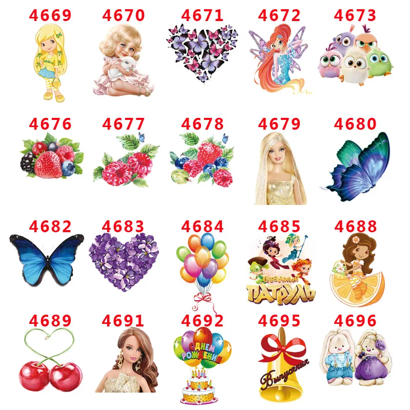 30 шт мультяшный персонаж плоское украшение из смолы PR 4669