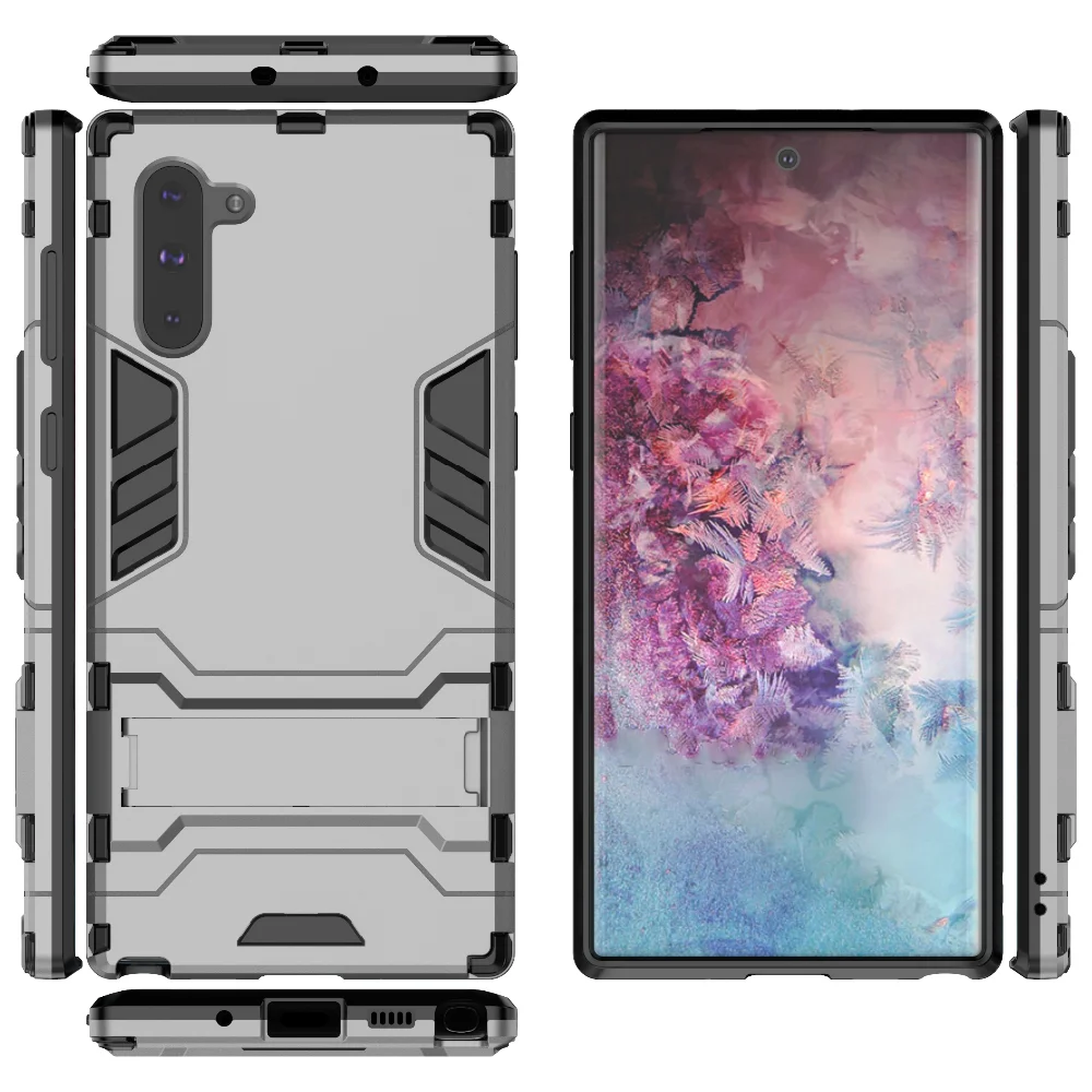 OUDINI Back Cover Stand Armor Shockproof Case For Samsung Galaxy note10 note10plus Case For Samsung note10 case