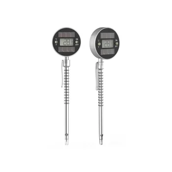 

Elitech WT-5 Pen Type Solar Powered Grill, BBQ, Milk, and Bath Water Thermometer Digital Cooking Thermometer with Instant Read