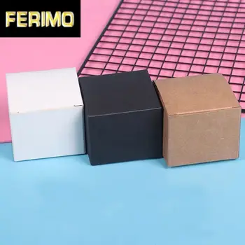 

30pcs Black White Cardboard Box Kraft Paper Boxes for Packaging Lipstick Cosmetic Packing DIY Craft Jewelry Party Gift Boxes