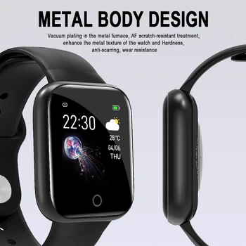

2020 I5 Smart Bracelet Band With Heart rate Monitor ECG Blood Pressure IP68 Fitness Tracker Wrisatband Smart Watch for iphone
