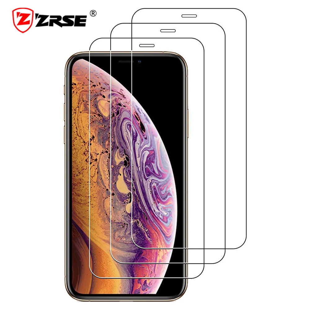 ZRSE 3 Упак. Защитное стекло для экрана iPhone 11 Pro Max X XS XR закаленное защитное Apple |