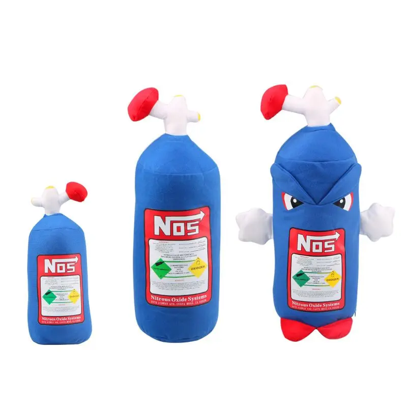 

NOS Nitrous Oxide Bottle Pillow Car Neck Rest Cushion Backrest Seat Decoration