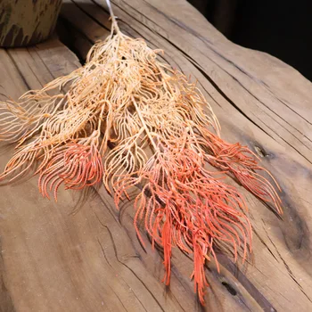 

New Style Rime Grass Rime Phoenix Tail Online Celebrity Wedding Plastic Decoration Flower Arrangement Decorative Grass song zhen