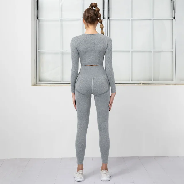 High Waisted Yoga Set For Women And Girls 2021 High Shine Gym Leggings With  Seamless Fit Perfect For Workouts And Sports X0629 From Musuo03, $18.46