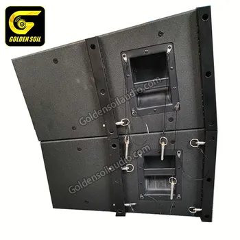 

Goldensoil Audio VT4888 Double 12 Inch Line Array Speakers For Church Powered DJ Sound System Pa System