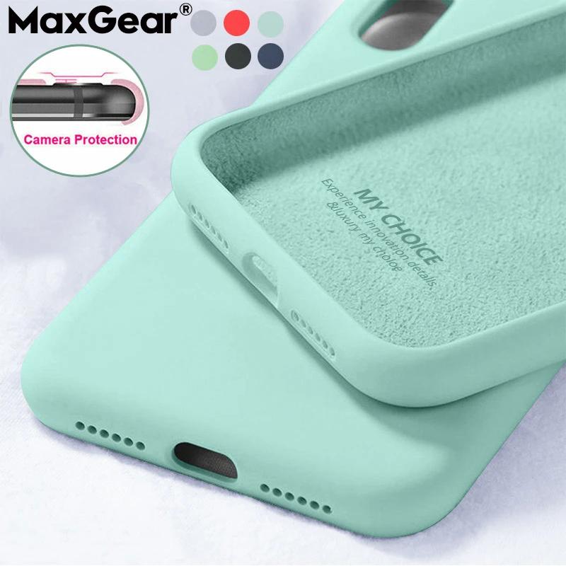 New Candy Color Original Liquid Silicone Case For iPhone 12 11 Pro Max XS X XR 7 8 Plus 6S 6 5 5S SE 2020 Soft Protection Cover best iphone 11 Pro Max case