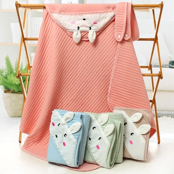 

Newborn Sleeping Bags blanket Wrapping Quilt Cartoon Rabbit Cotton Baby bedding Blanket Warm Sleepsack Envelop for Infant